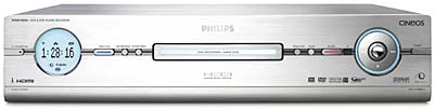 Philips DVDR9000H DVD recorder with built-in SD tuner, HDMI and 400GB hard disk