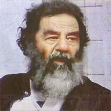 Saddam Hussein, captured, in 4:3 aspect ratio