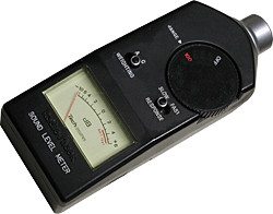 Radio Shack analogue SPL meter