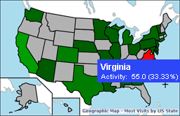 US Visits Map