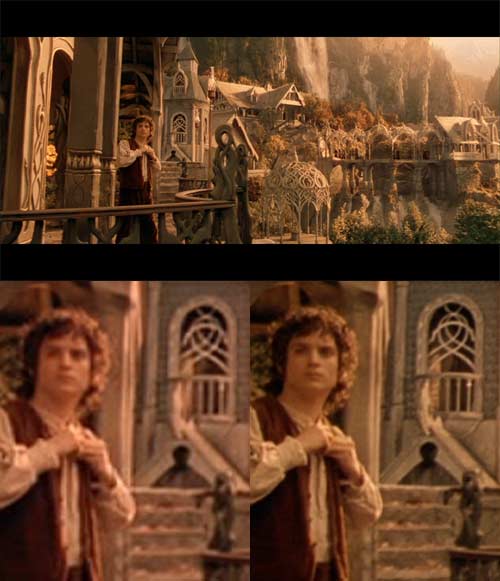 Lord of the Rings comparison example