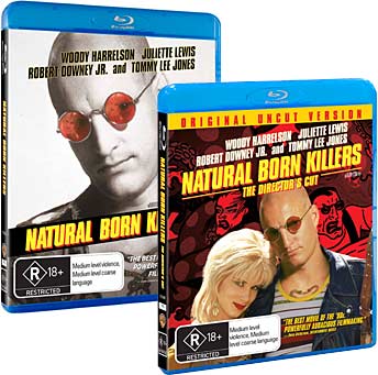 Blu-ray Covers for Natural Born Killers